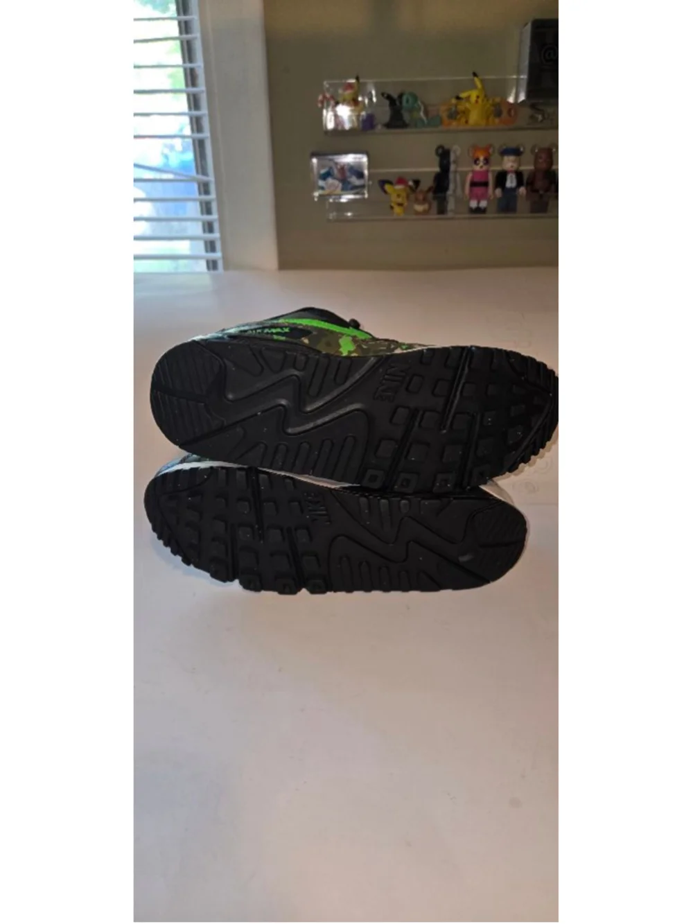 Boys Nike Air Max Sneakers 7y (Big Boy) Green Black Camo